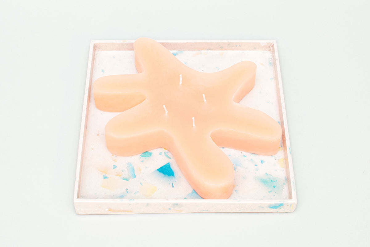 Scented Candle - Splat Design