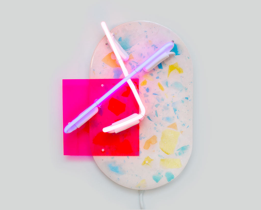 crisscross neon sign | custom made neon signs