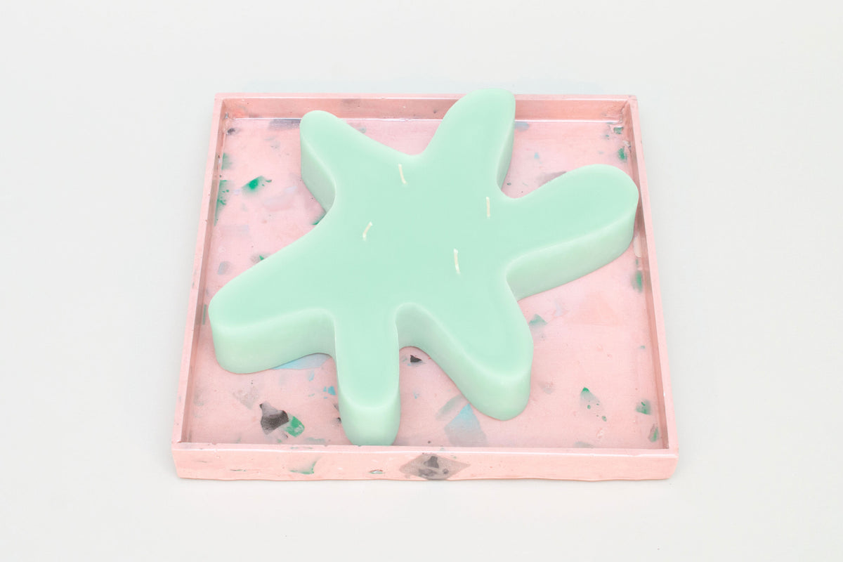 Scented Candle - Splat Design