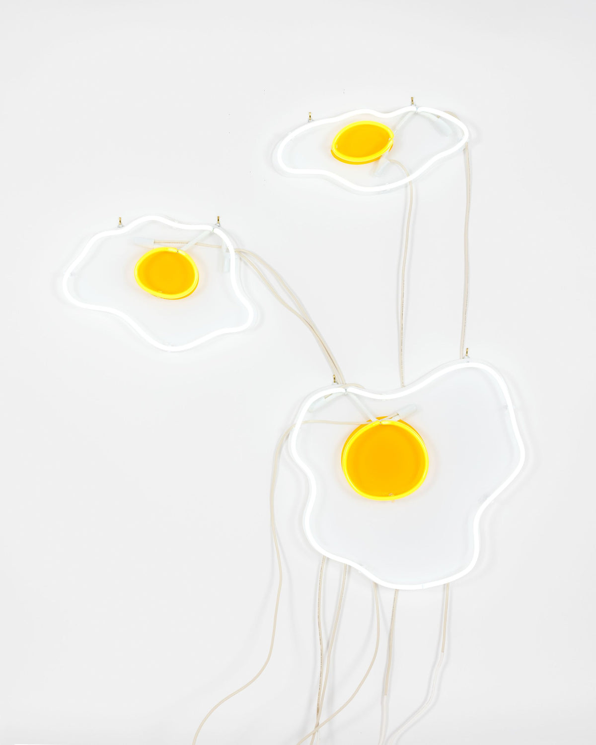 sunnyside up eggs neon decor