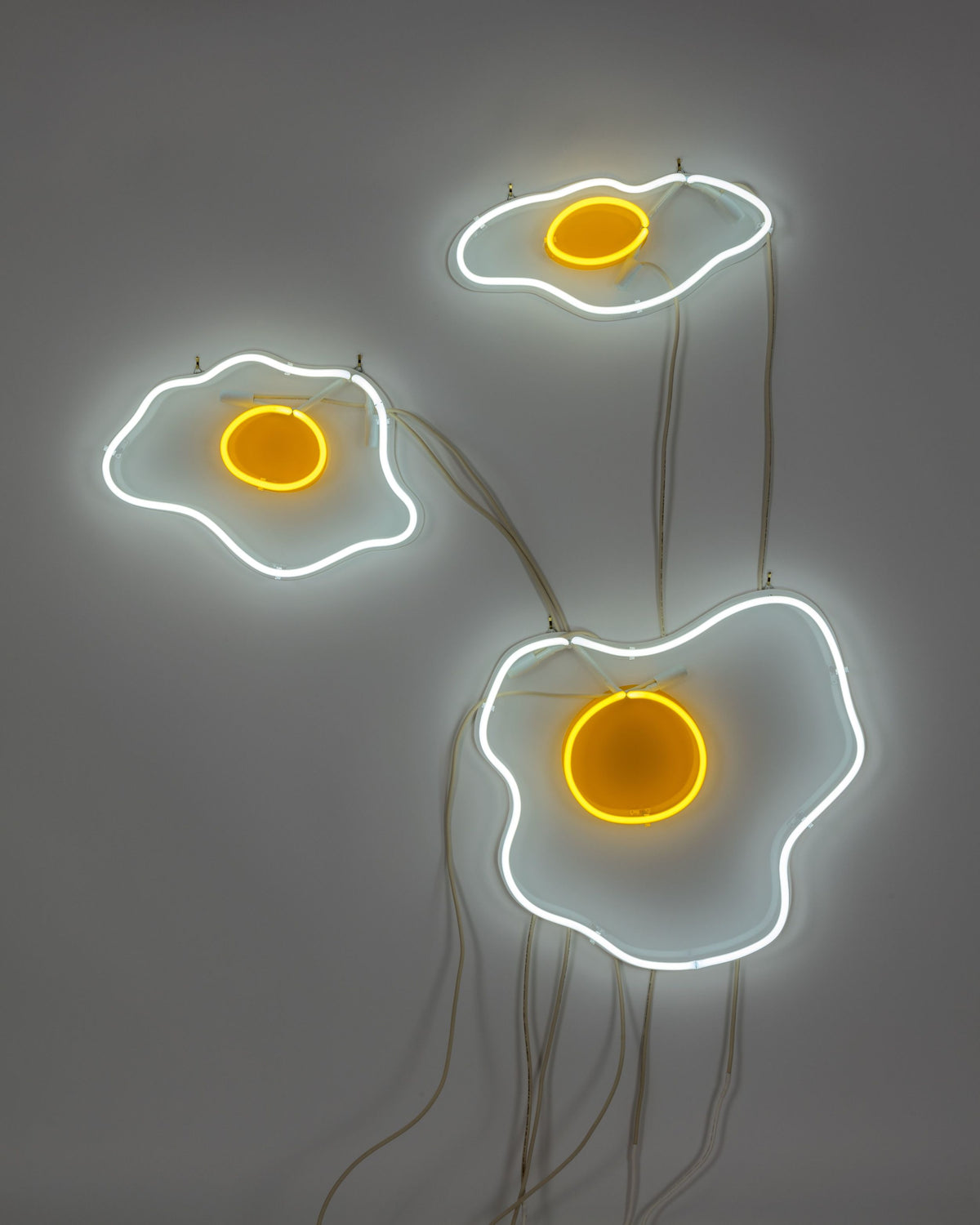 sunnyside up eggs neon decor