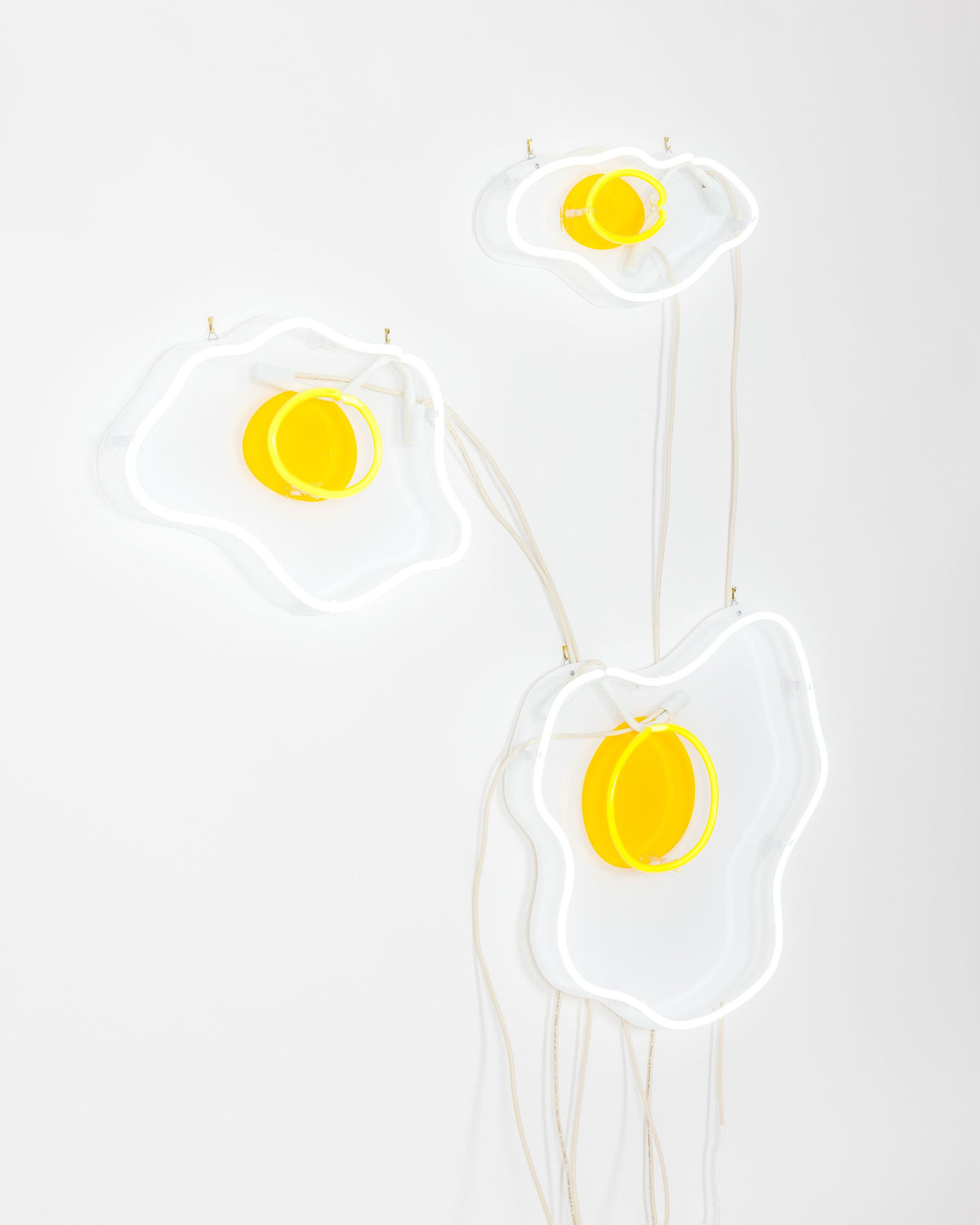 sunnyside up eggs neon decor