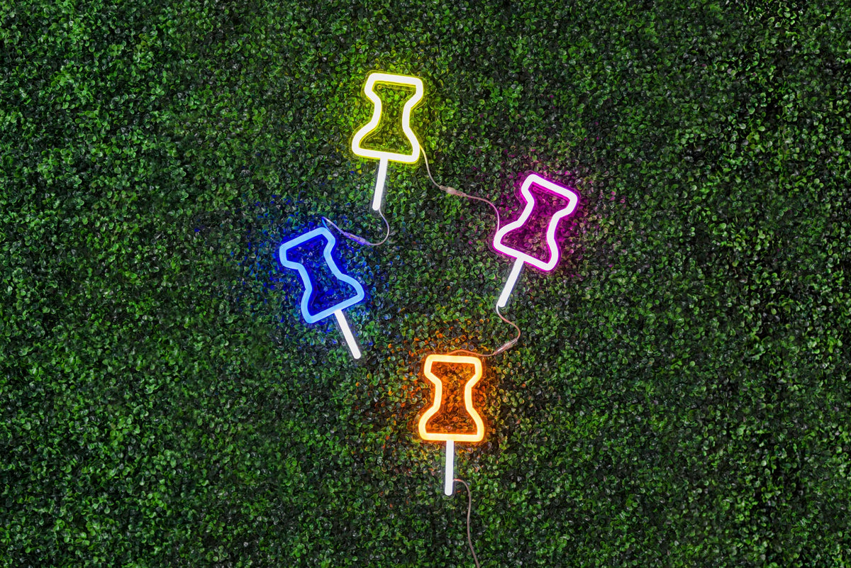 Pushpin Neon Design | Neon Decor