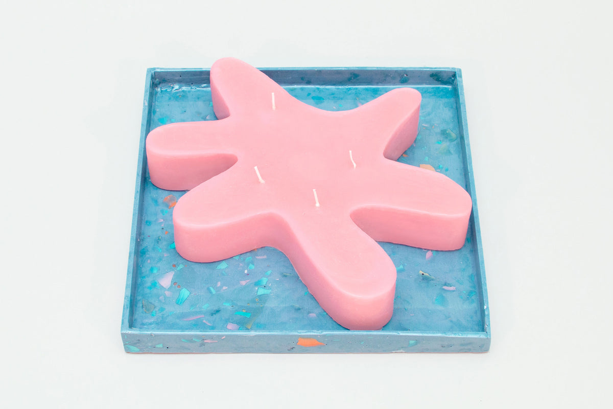 Scented Candle - Splat Design