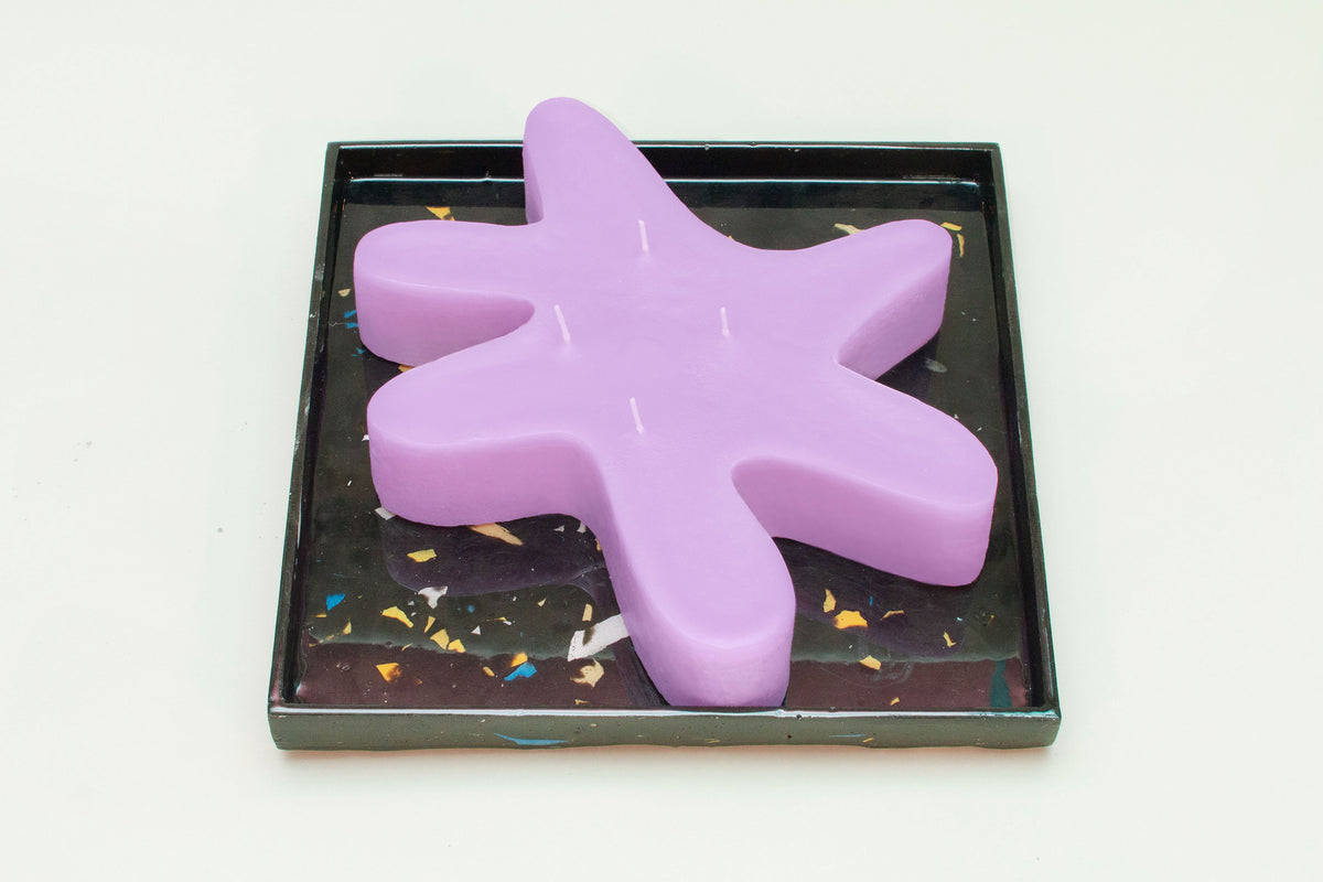 Scented Candle - Splat Design